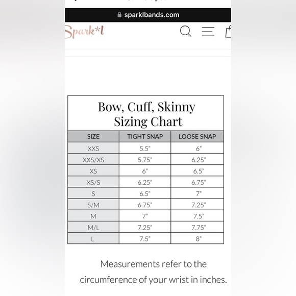 Spark’l watch band Black Leather cuff - Picture 3 of 3